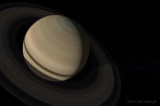 9519-0260; 5100 x 3400 pix; Saturn, rings, stars, planet, cosmos, space