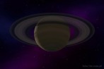 9519-0670; 5100 x 3400 pix; Saturn, rings, stars, planet, cosmos, space, nebula