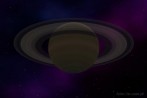 9519-0770; 5100 x 3400 pix; Saturn, rings, stars, planet, cosmos, space, nebula